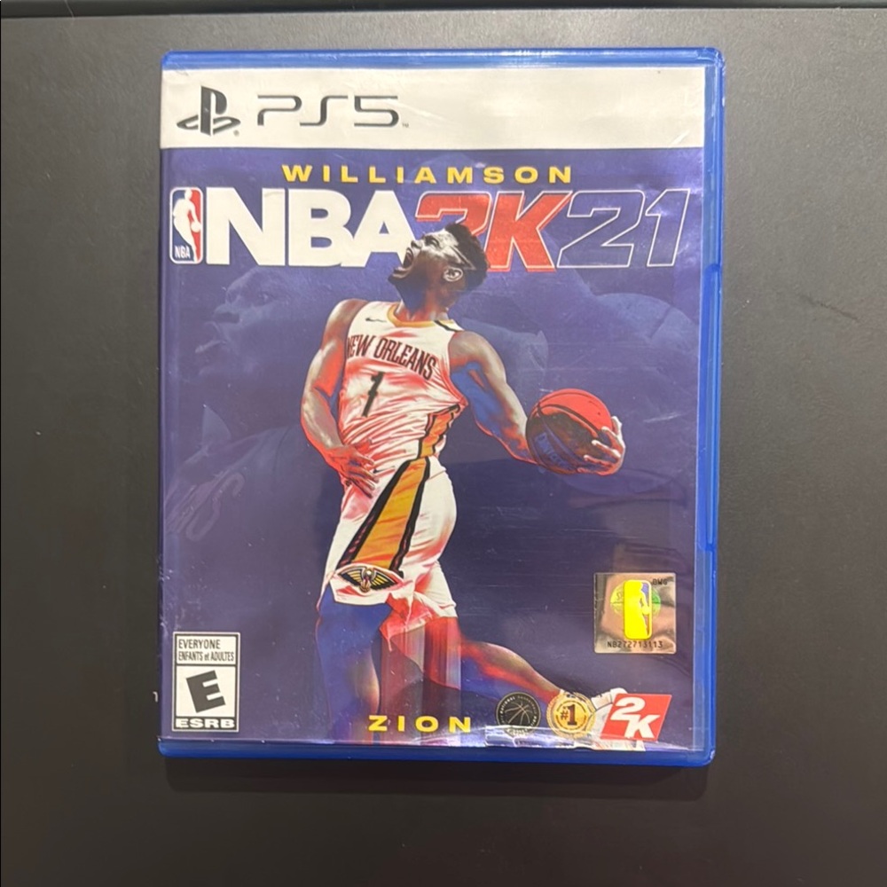 NBA 2K21 for PS5 - Blue Cover featuring Zion Williams